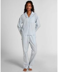 Hunkemöller - Jacket Woven Cotton Stripe - Lyst