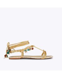 KG by Kurt Geiger - Roux Flat Sandals - Lyst