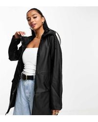 Vero Moda - Raincoat With Hood - Lyst