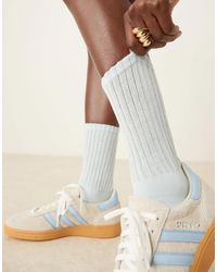 SUI AVA - – magda – pointelle-knöchelsocken - Lyst