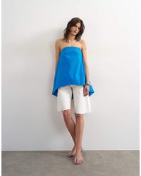 TOPSHOP - Bandeautop Met Langere Achterkant - Lyst