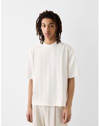 Bershka - Collection Knitted T-shirt - Lyst