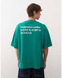 Collusion - T-Shirt Con Stampa Sul Retro - Lyst