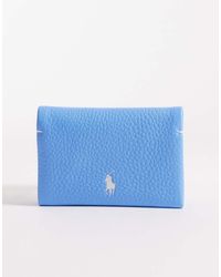 Polo Ralph Lauren - Polo Play 100% Leather Card Wallet - Lyst