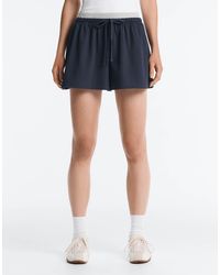 Oysho - Pinstripe Cotton Pique Shorts - Lyst