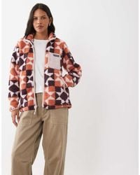 Columbia - West Bend Print Full Zip Fleece - Lyst