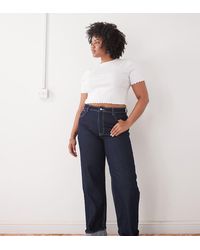 Collusion - Plus Lettuce Edge Ribbed T-shirt - Lyst