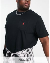 Polo Ralph Lauren - Big & tall – t-shirt mit logo - Lyst