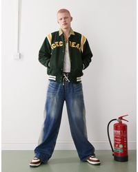 ICECREAM - Drippy Varsity Jacket - Lyst