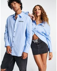 Collusion - Unisex Oversized Shirt With Branding - Lyst