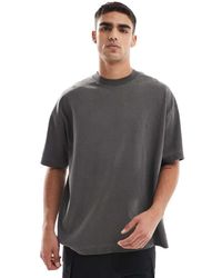 4505 - Camiseta Negra Extragrande De Algodón Grueso Con Acabado De Secado Rápido Icon De - Lyst