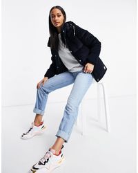 The North Face – Sierra – e Pufferjacke aus Cord - Blau