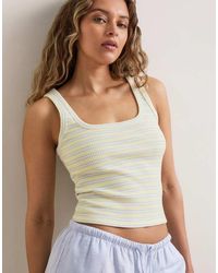 Tala - Striped Knit Singlet - Lyst