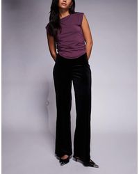 New Look - Pantalon ample en velours - Lyst