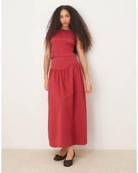 Glamorous - Drop Waist Maxi Skirt - Lyst