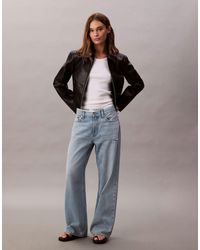 Calvin Klein - – weite jeans - Lyst