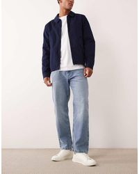 Mango - Andreas Linen Blend Stright Fit Jeans - Lyst