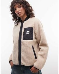 Carhartt - Janet Borg Zip Through Liner Jacket - Lyst