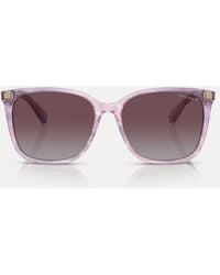 Ralph - Vvcv Square Polarised Sunglasses With Lens - Lyst