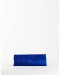 TOPSHOP - Ember Small Hair On Real Leather Envelope Clutch Bag - Lyst