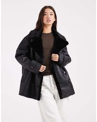 ASOS - Oversized Gebonden Pilotenjack Van Borg - Lyst