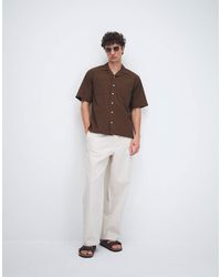 Redefined Rebel - Brennan Boxy Fit Short Sleeve Shirt - Lyst