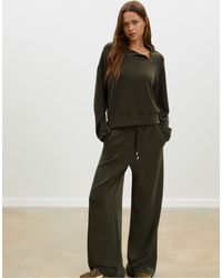 Stradivarius - Felpa Morbida Al Tatto Con Zip Laterale - Lyst