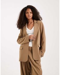 Vero Moda - Loose Fit Open Back Detail Blazer Mix & Match - Lyst