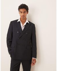Mango - Double Breasted Slim Fit Suit - Lyst