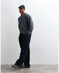 ASOS - Oversized Balloon Pleat Barrel jogger With Bungee - Lyst