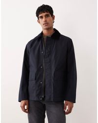 ARKET - Waxed Cotton Jacket With Contrast Cord Collar - Lyst