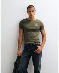 ASOS - Super Heavyweight Muscle Ringer T-shirt With Chest Graphic - Lyst