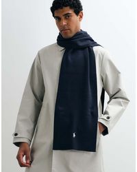 Polo Ralph Lauren - Icon Logo Knit Scarf - Lyst