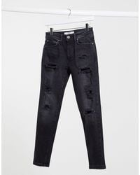 Jean noir bershka homme Outlet