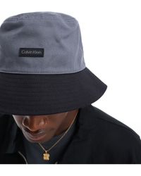 Calvin Klein - Colour Blocking Bucket Hat - Lyst