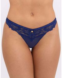 Boux Avenue - Harper Briefs Floral Lace Mesh Back High Leg Underwear - Lyst