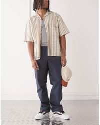 Vans - Drill chore - jean ample style charpentier - foncé - Lyst