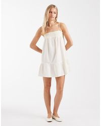 Aray - Babydoll Mini Beach Dress - Lyst