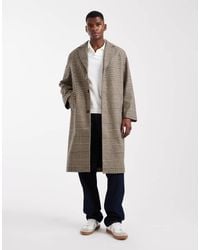 Only & Sons - Drop Shoulder Longline Coat - Lyst