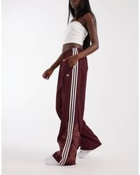 adidas Originals - Firebird Loose Floral Embroide Track Pants - Lyst