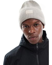Jack & Jones - Bonnet à logo - crème - Lyst