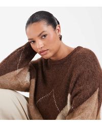 ONLY - Crew Neck Knit Sweater - Lyst
