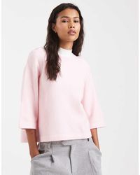 ONLY - Boxy Knitted T-shirt - Lyst