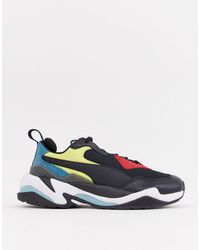 Puma Lace Thunder Electric Women S Sneakers In Black Lyst