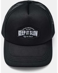 Pull&Bear - Casquette camionneur à motif graphique - Lyst