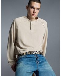 Bershka - Animal Print Buckle Belt - Lyst