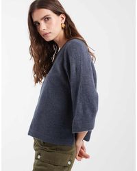 ONLY - 3/4 Pullover Knit Jumper - Lyst