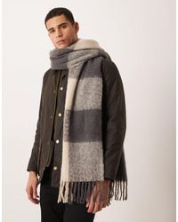 ASOS - Woven Oversized Check Scarf - Lyst