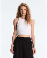 Oysho - Modal Blend Cups Tank Top - Lyst