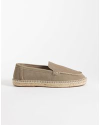 Mango - Real Leather Espadrilles - Lyst